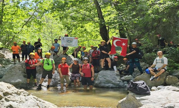 MUĞLA ZİRVE GEYİK KANYONU YÜRÜYÜŞÜ (DEVRİM GAZETESİ)